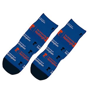 "SPORTY" Color Sublimation Low-Cut Ankle Crew Socks in Men’s & Women’s Size (SOCK12-M Men / SOCK12-W