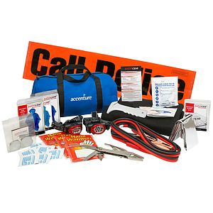 Family Travel Auto Safety Kit (17 pieces)