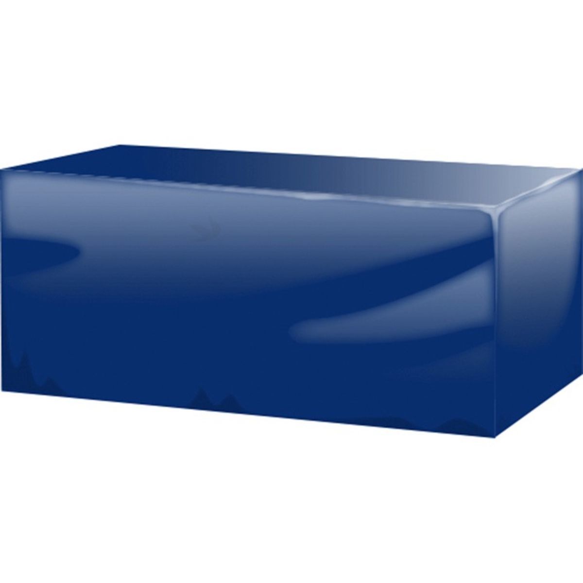 6ft plain blue table cover