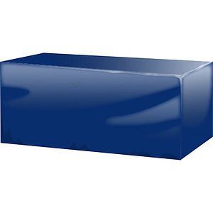6ft plain blue table cover