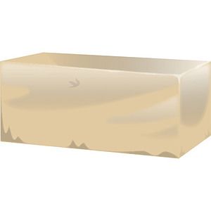 6ft plain cream table cover