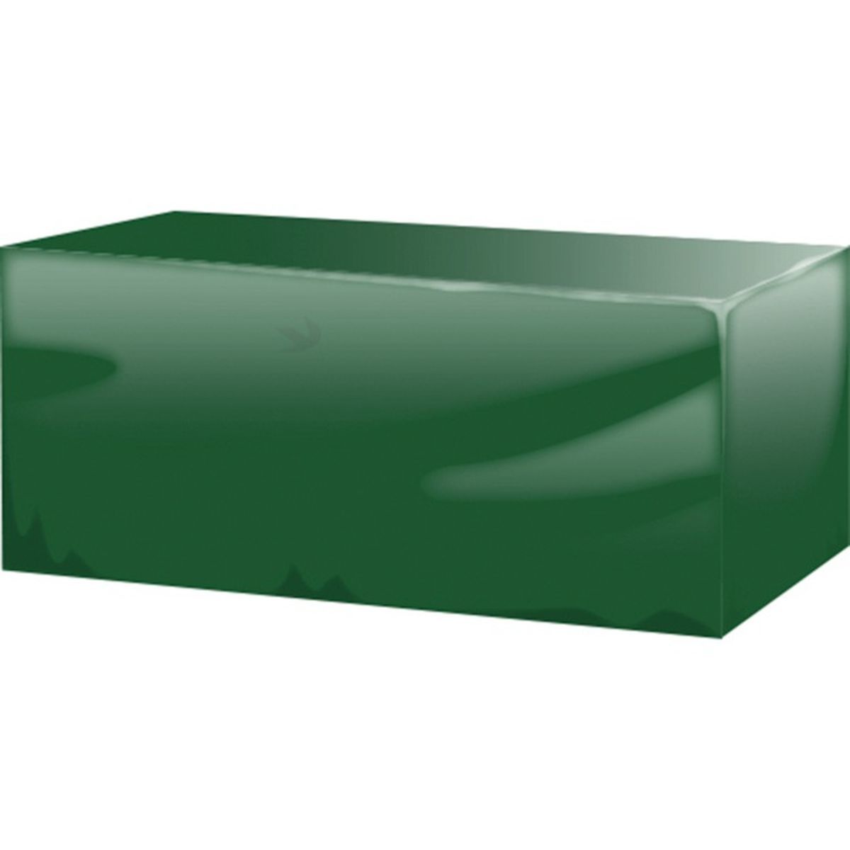 6ft plain green table cover
