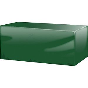 6ft plain green table cover