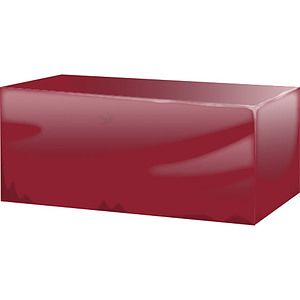 6ft plain maroon table cover