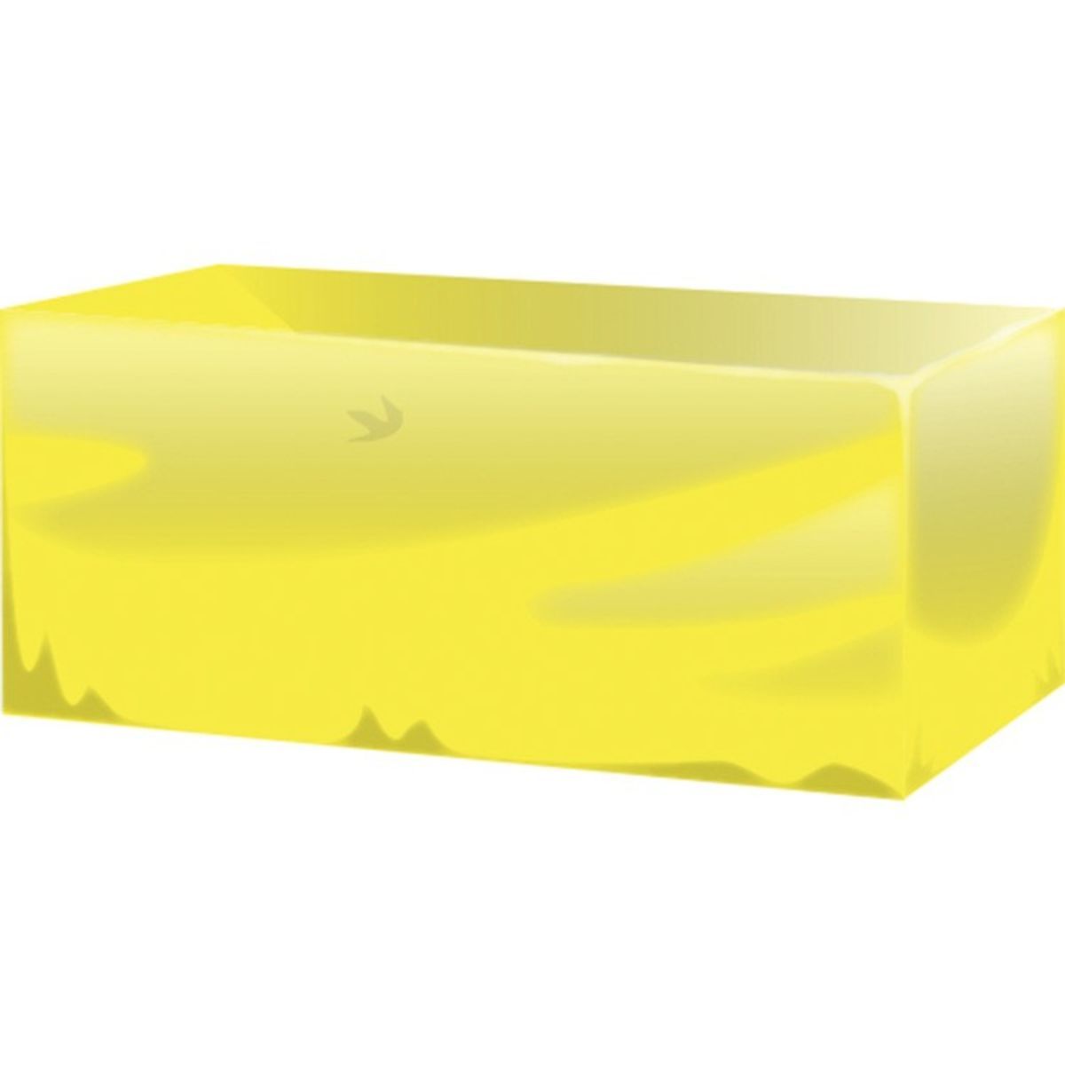 6ft plain yellow table cover