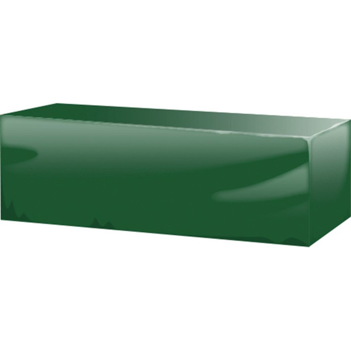 8ft plain green table cover