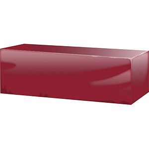 8ft plain maroon table cover