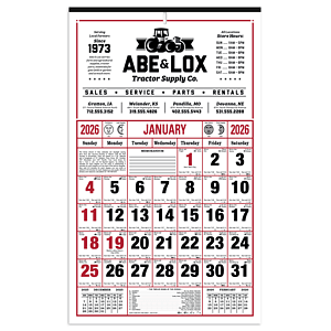 Skinner & Kennedy® 8-Sheet Almanac Calendar