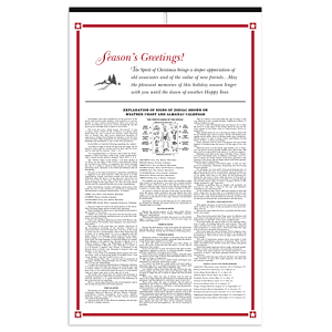 Skinner & Kennedy® 8-Sheet Almanac Calendar