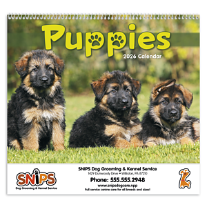 Triumph® Calendars Puppies Calendar