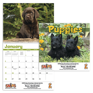 Triumph® Calendars Puppies Calendar