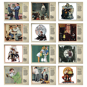 Triumph® Calendars The Saturday Evening Post Illustrations by Norman Rockwell Calendar