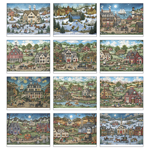 Triumph® Calendars Folk Art Calendar