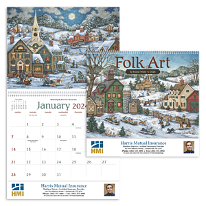 Triumph® Calendars Folk Art Calendar