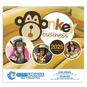Triumph® Calendars Monkey Business Calendar