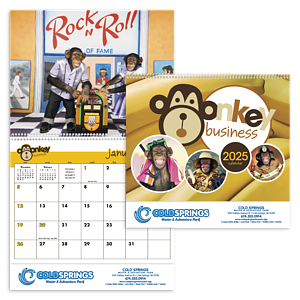 Triumph® Calendars Monkey Business Calendar