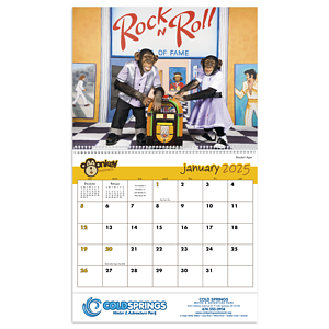 Triumph® Calendars Monkey Business Calendar