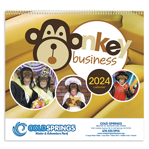 Triumph® Calendars Monkey Business Calendar