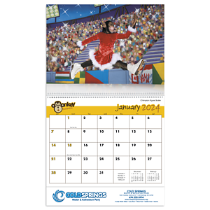 Triumph® Calendars Monkey Business Calendar