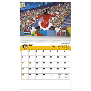 Triumph® Calendars Monkey Business Calendar