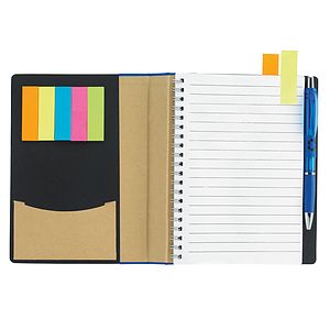 Good Value™ 5" x 7" Recycled Paper Notebook with Flags