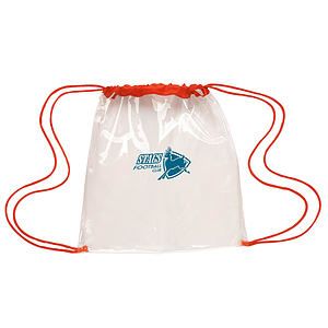 Good Value™ Clear Game Drawstring Backpack