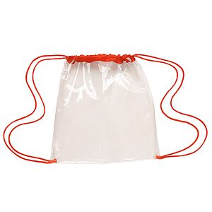 Good Value™ Clear Game Drawstring Backpack