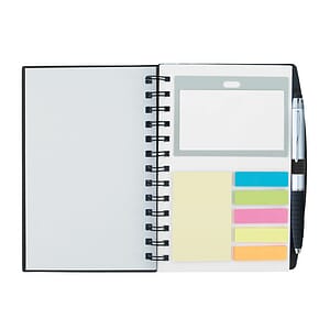 Good Value™ 5” x 7” Ruler Notebook with Flags and Stylus Pen