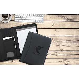 Arrow Zippered Padfolio