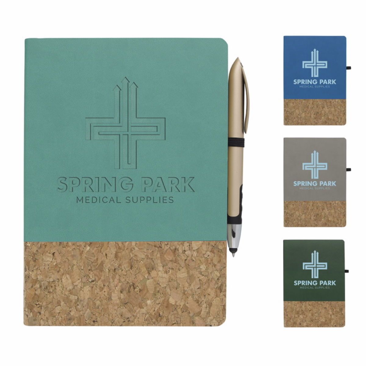 Promotional Cork accent journal Personalized With Your Custom Logo