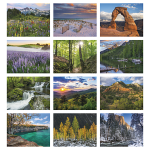 Triumph® Calendars Scenic Inspirations Calendar