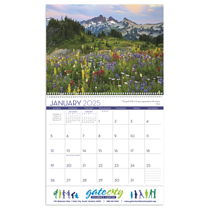 Triumph® Calendars Scenic Inspirations Calendar