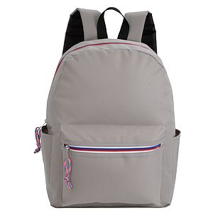 Tri-Color Zipper Backpack