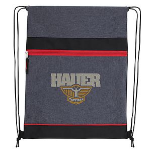 Good Value™ RPET Two-Tone Drawstring Backpack