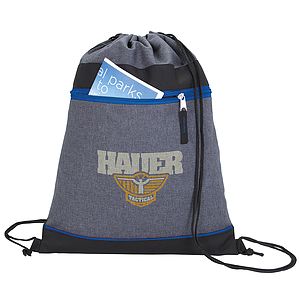 Good Value™ RPET Two-Tone Drawstring Backpack