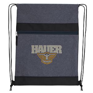 Good Value™ RPET Two-Tone Drawstring Backpack