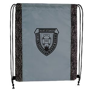 Reflective Splash Drawstring Backpack