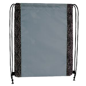 Reflective Splash Drawstring Backpack