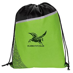 Footprints Drawstring Backpack