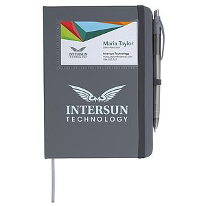 Good Value™ Value Card Pocket Notebook with Element Slim Pen