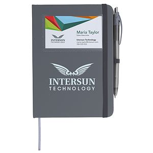 Good Value™ Value Card Pocket Notebook with Element Slim Pen