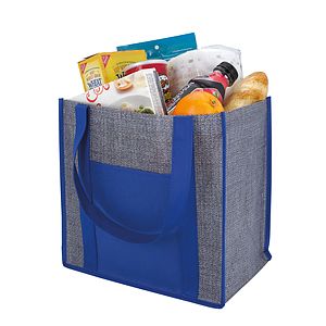 Good Value™ Laminated Heathered Non-Woven Grocery Tote