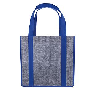 Good Value™ Laminated Heathered Non-Woven Grocery Tote