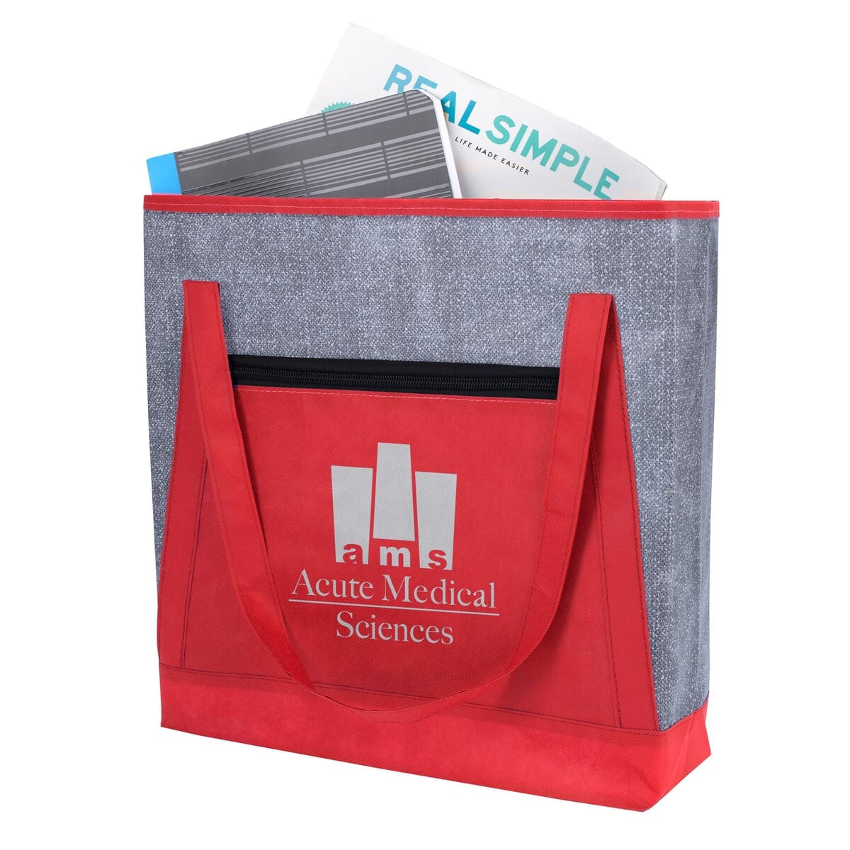 Heathered RPET Non-Woven Tote