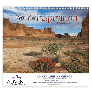Triumph® Calendars World of Inspiration Calendar