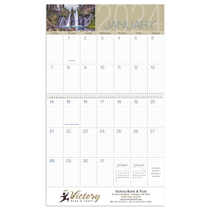 Triumph® Calendars Scenes of America Big Block Memo Calendar