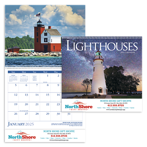 Triumph® Calendars Lighthouses Calendar