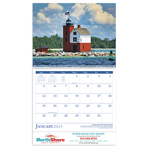 Triumph® Calendars Lighthouses Calendar
