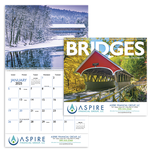 Triumph® Calendars Bridges Calendar