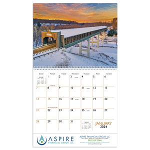 Triumph® Calendars Bridges Calendar